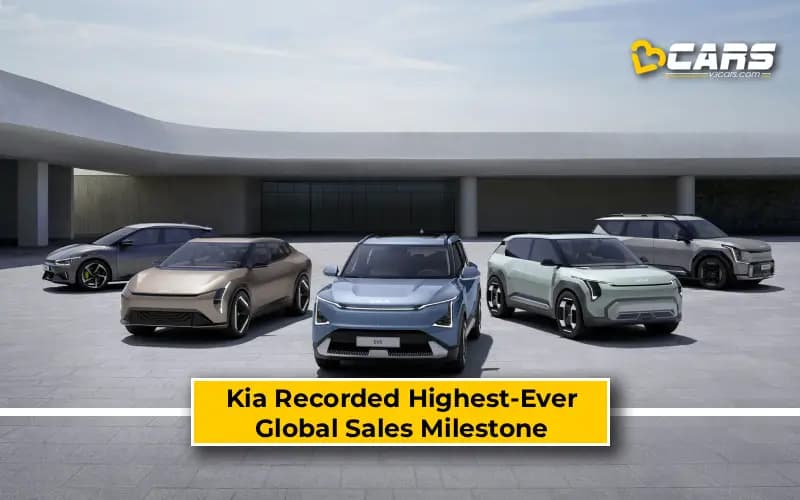 Kia Recorded Highest-Ever Global Sales Milestone